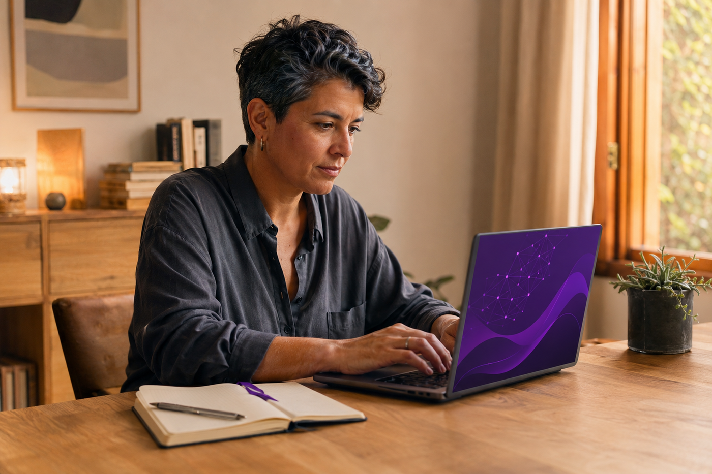 Coach utilizando tecnología como apoyo para la reflexión y el aprendizaje